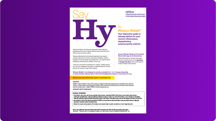 Infusion Insight Guide.