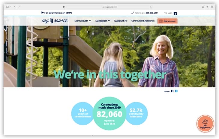 &#34;We&#39;re in this together&#34; MyIgSource&#39;s tagline.